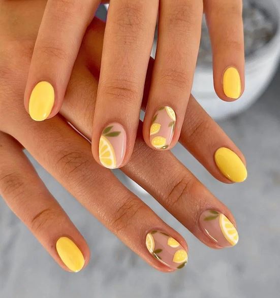 simple summer nail designs