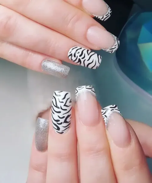 zebra nails